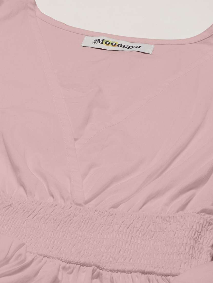 women's peplum v neck top - 19907386 -  Standard Image - 4