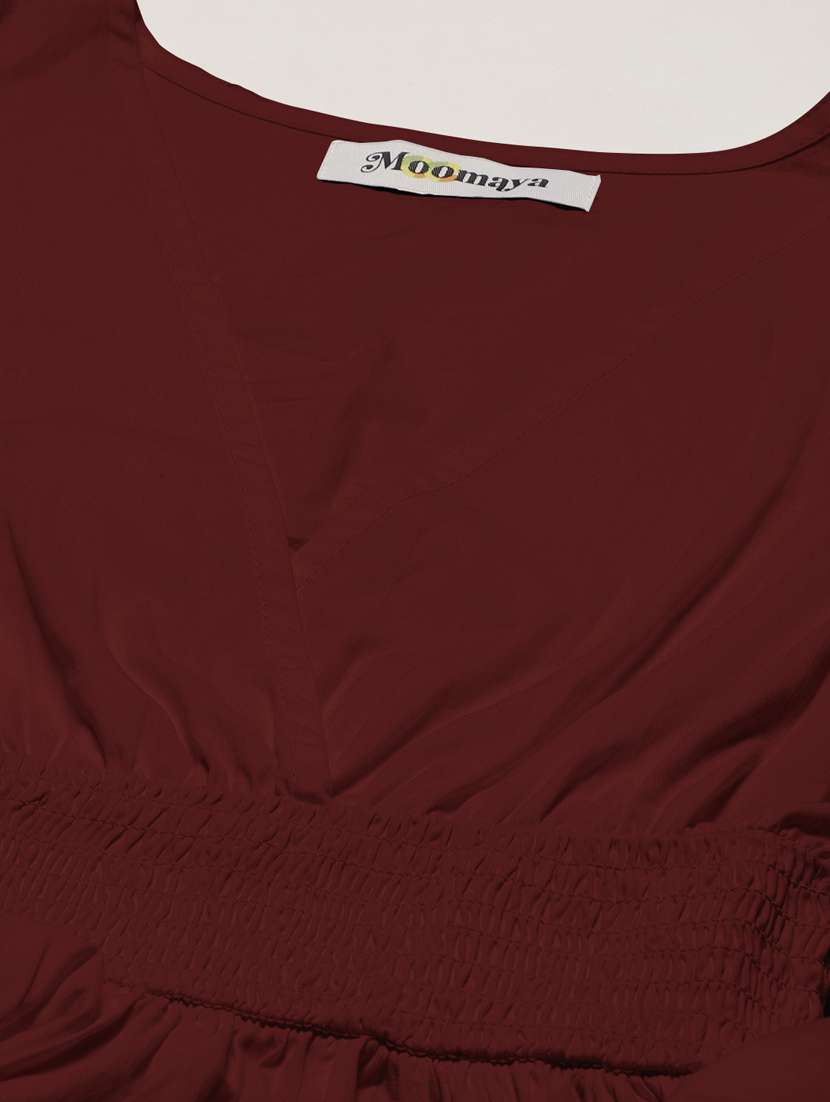 women's peplum v neck top - 19907387 -  Standard Image - 4