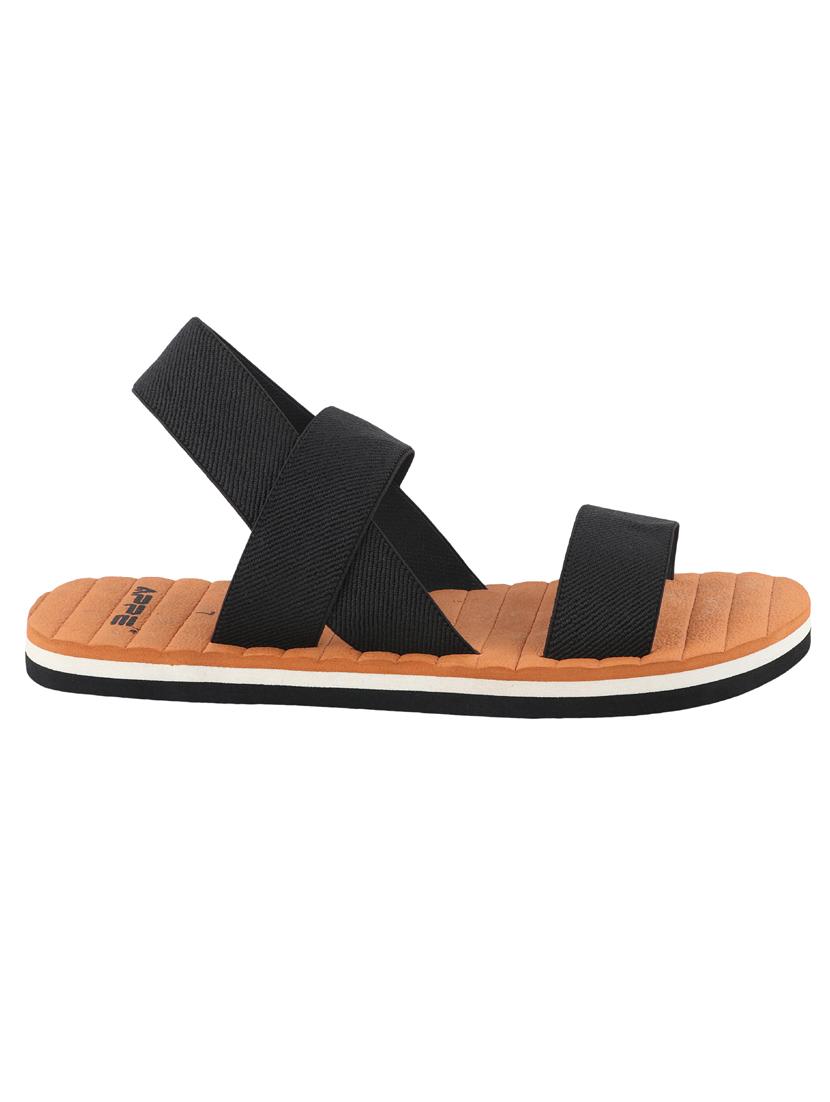 tan solid back strap sandal - 19908191 - Standard Image - 1