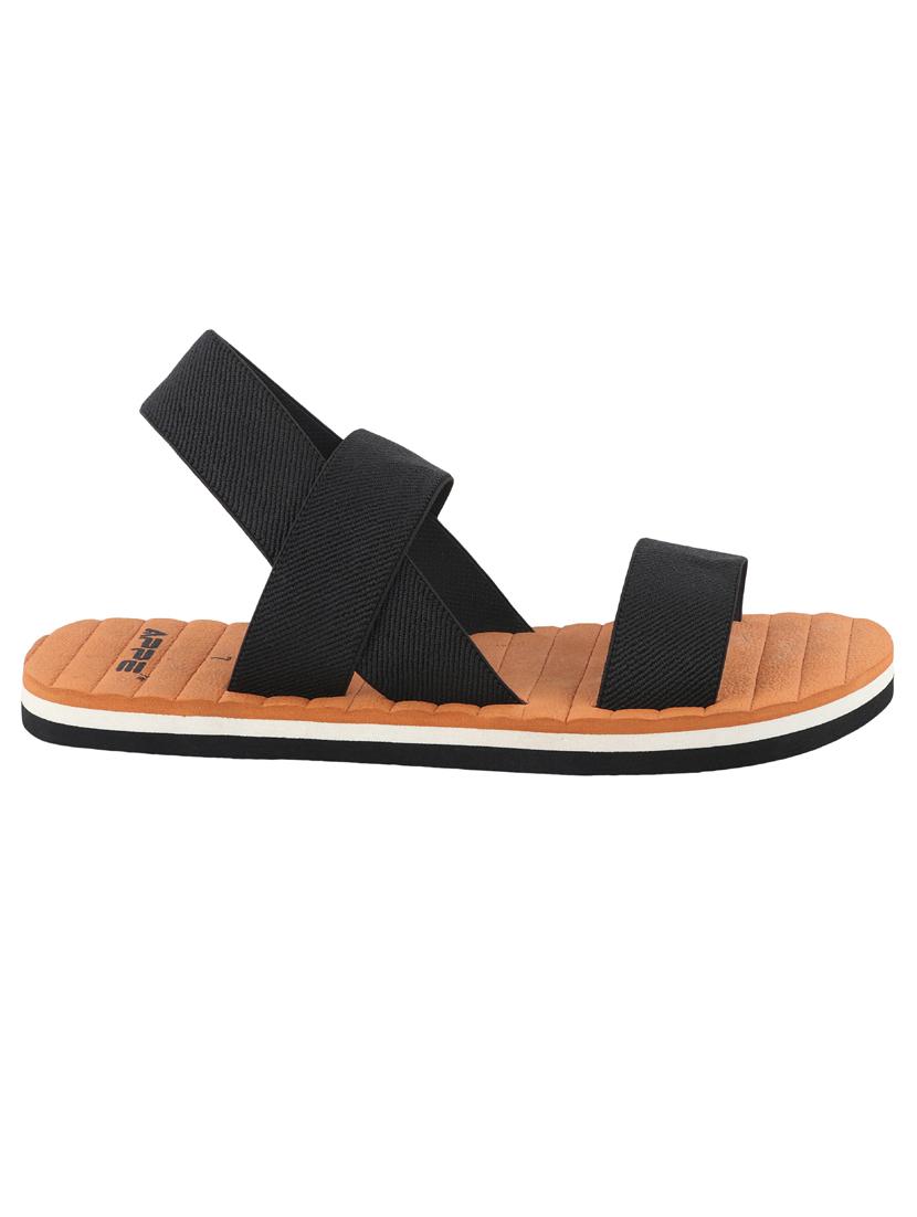 tan solid back strap sandal - 19908192 - Standard Image - 1