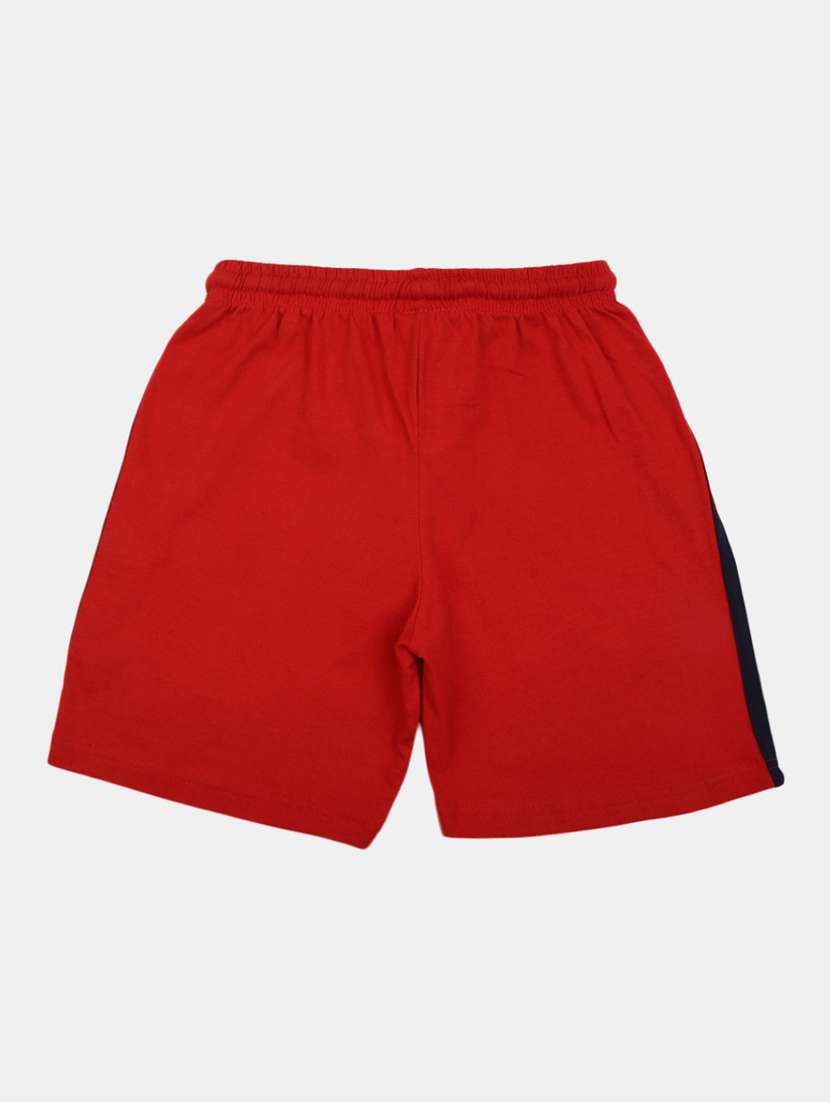 boys solid red shorts  - 19908342 -  Standard Image - 1