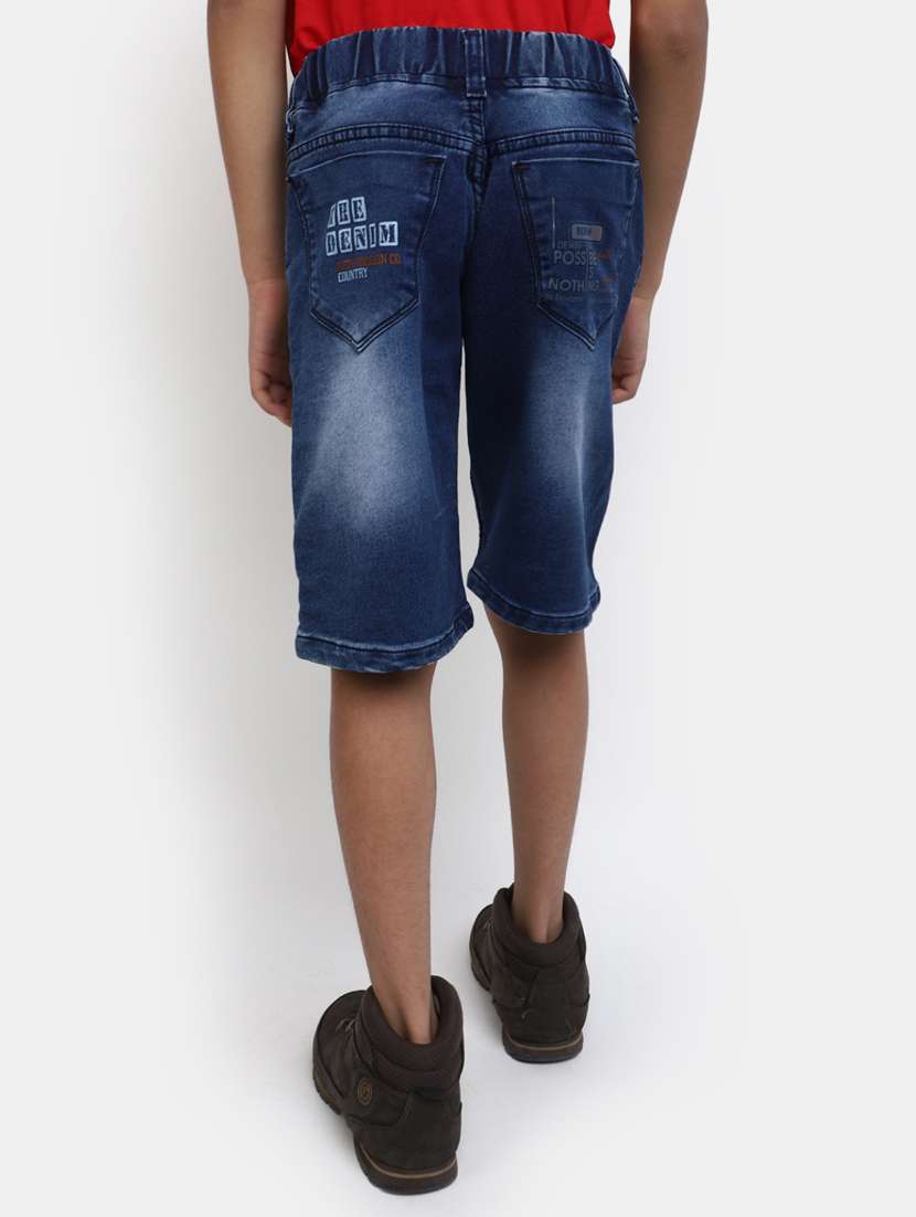 boys solid blue three fourth - 19908344 - Standard Image - 1