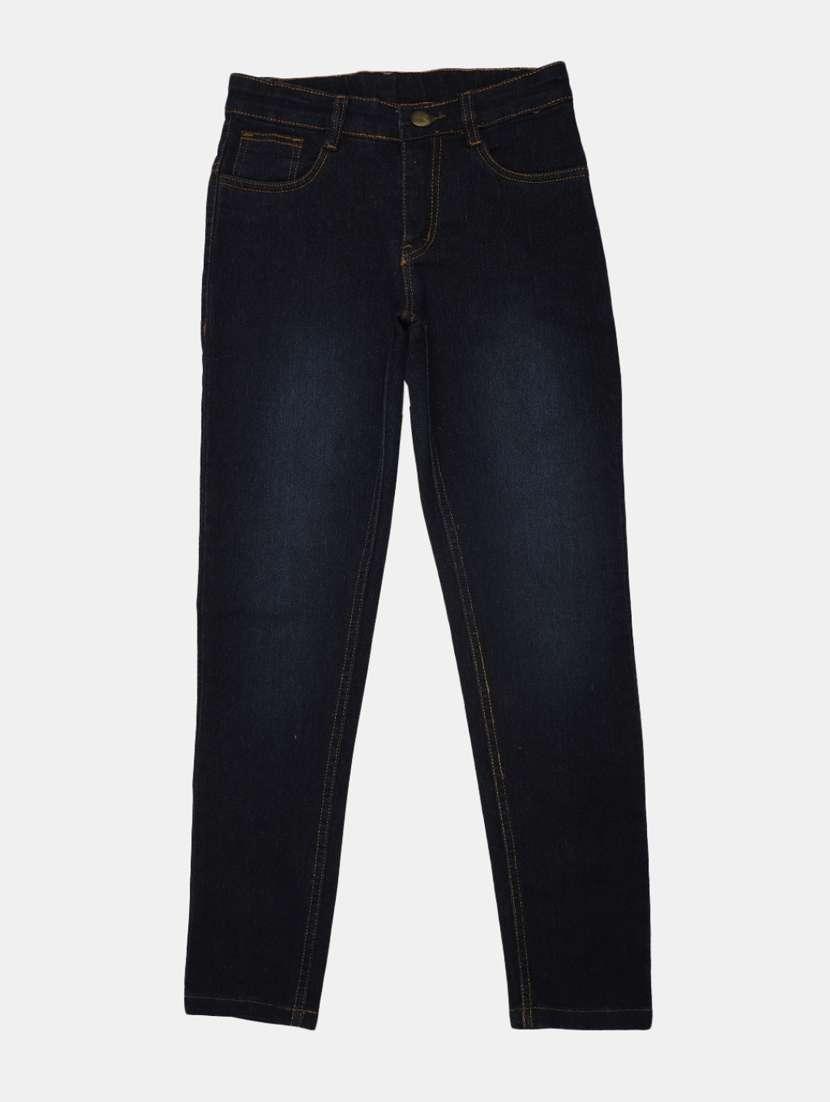 boy's plain skinny fit jeans