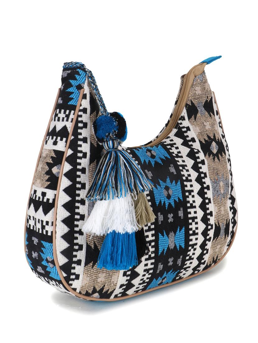 beige canvas sling bag - 19910267 - Standard Image - 4