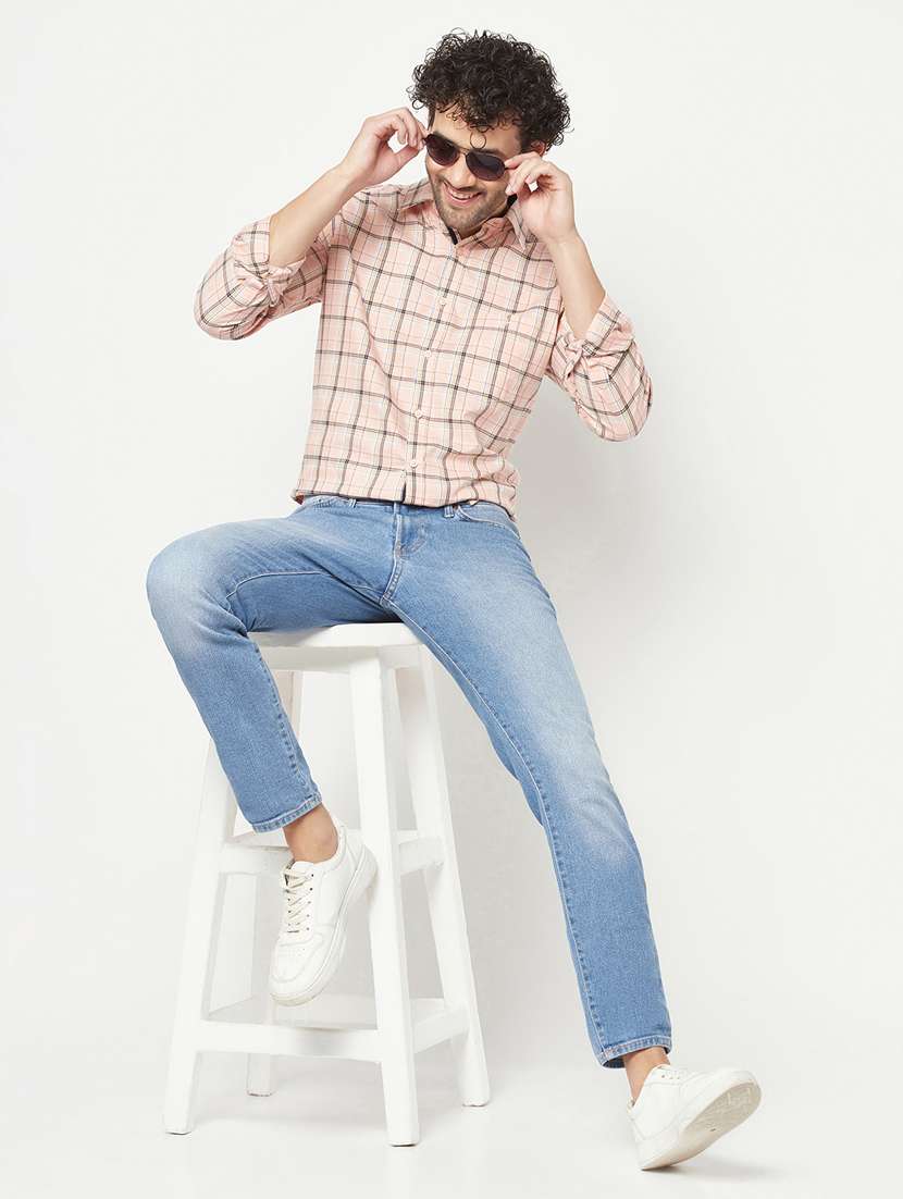 mens checks casual shirt - 19911469 -  Standard Image - 4