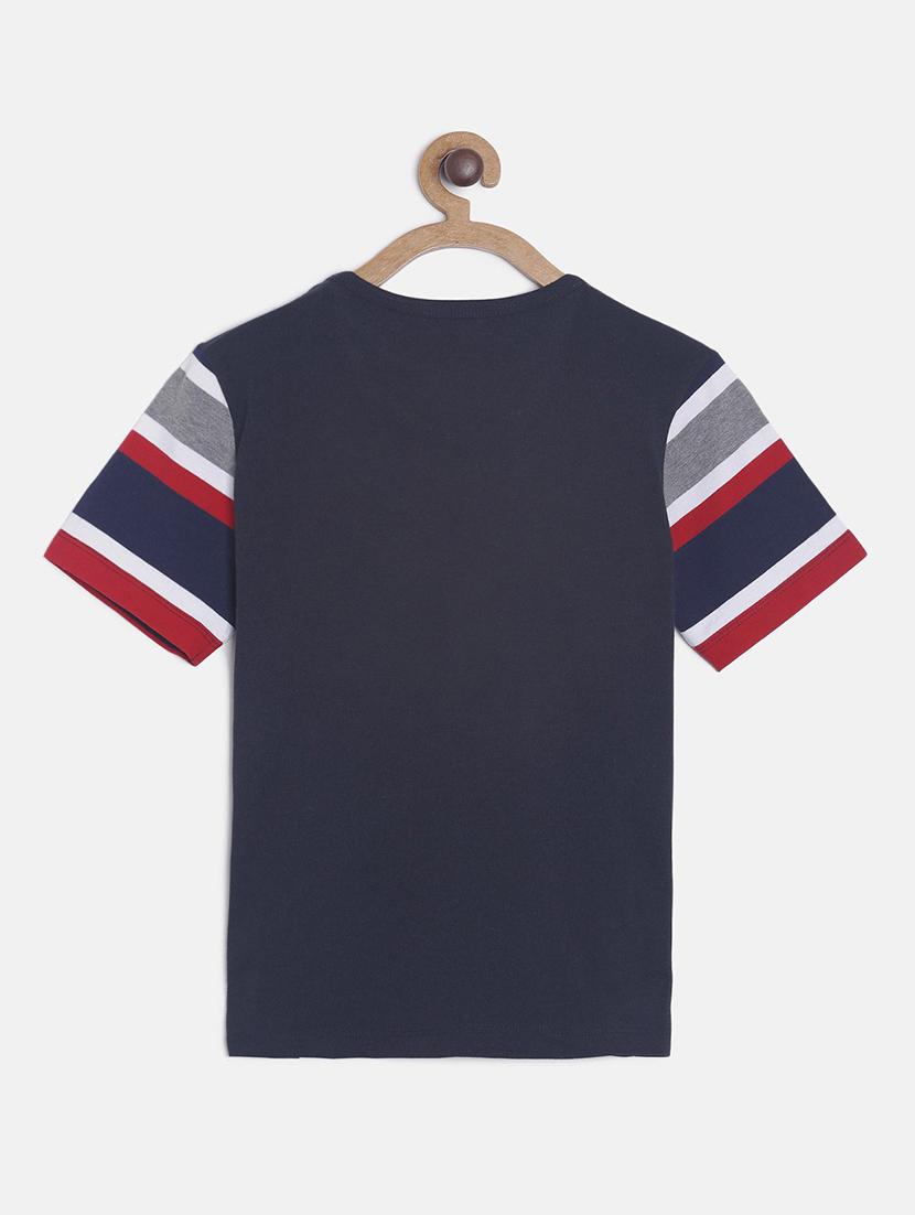 boys round neck printed t-shirt - 19914490 - Standard Image - 1