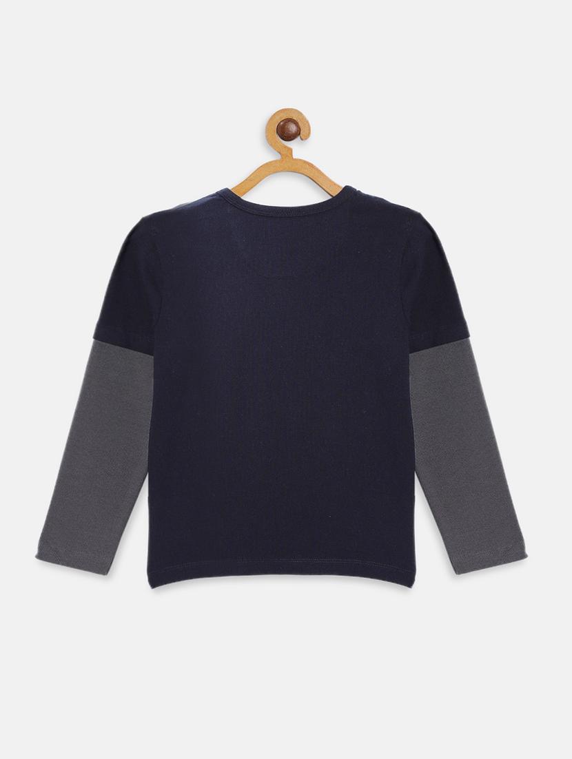 boys round neck printed t-shirt - 19914540 - Standard Image - 1