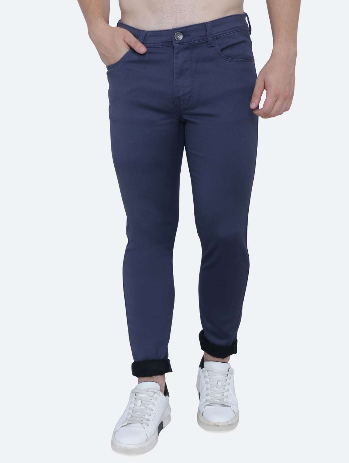 mens slim fit plain jeans