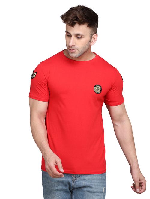 men cotton blend regular t-shirt - 19915495 - Standard Image - 0