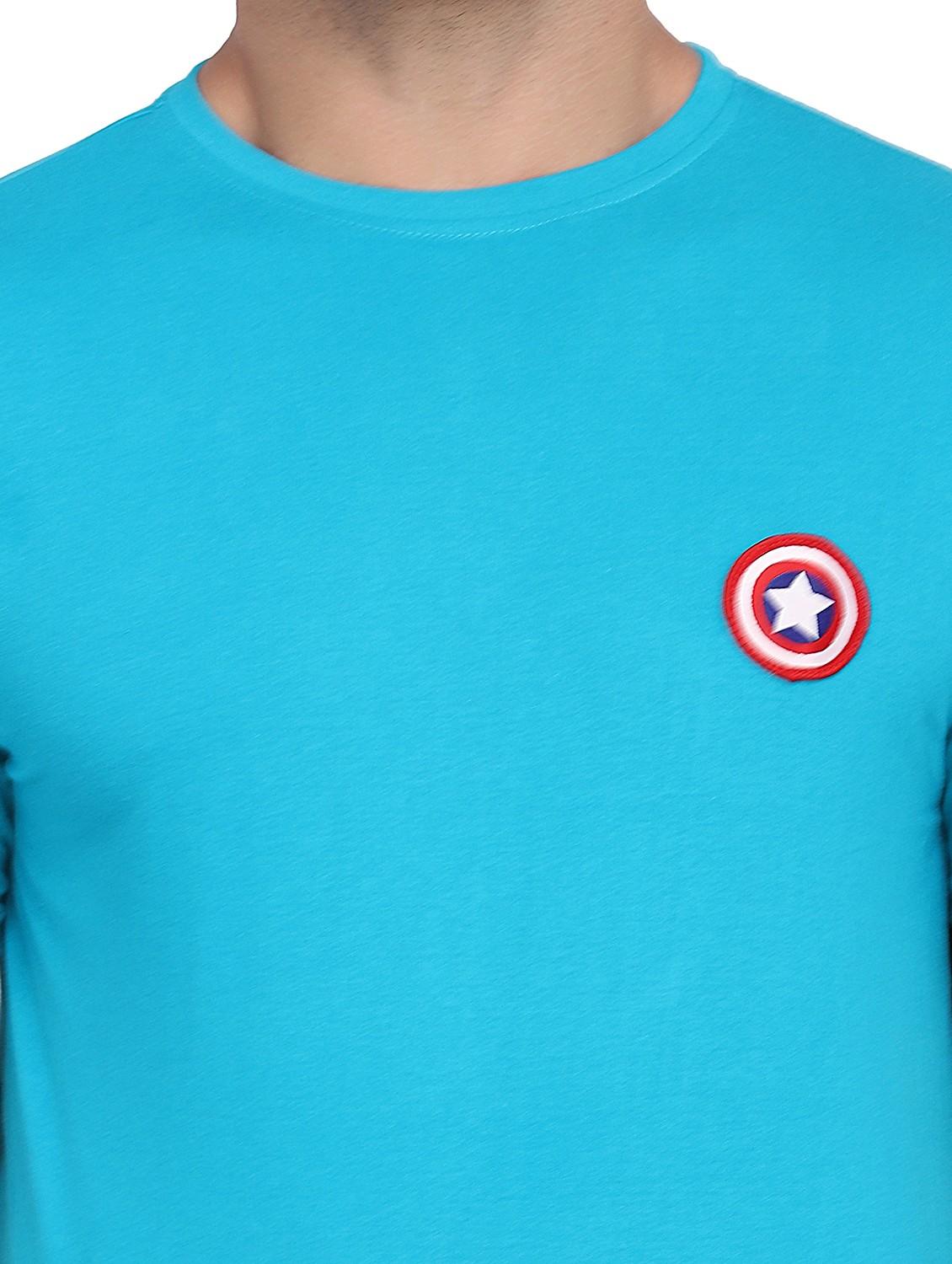 men round neck solid t-shirt - 19915651 - Standard Image - 4