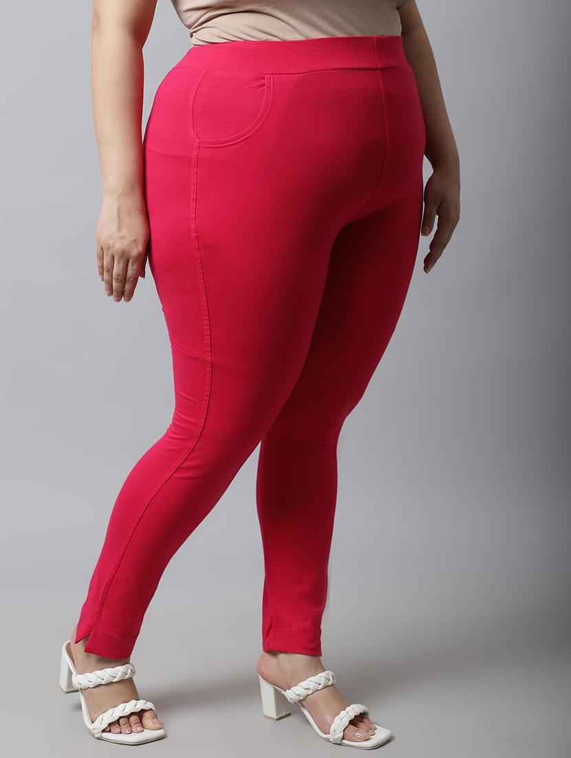 pink cotton leggings - 19915679 - Standard Image - 1