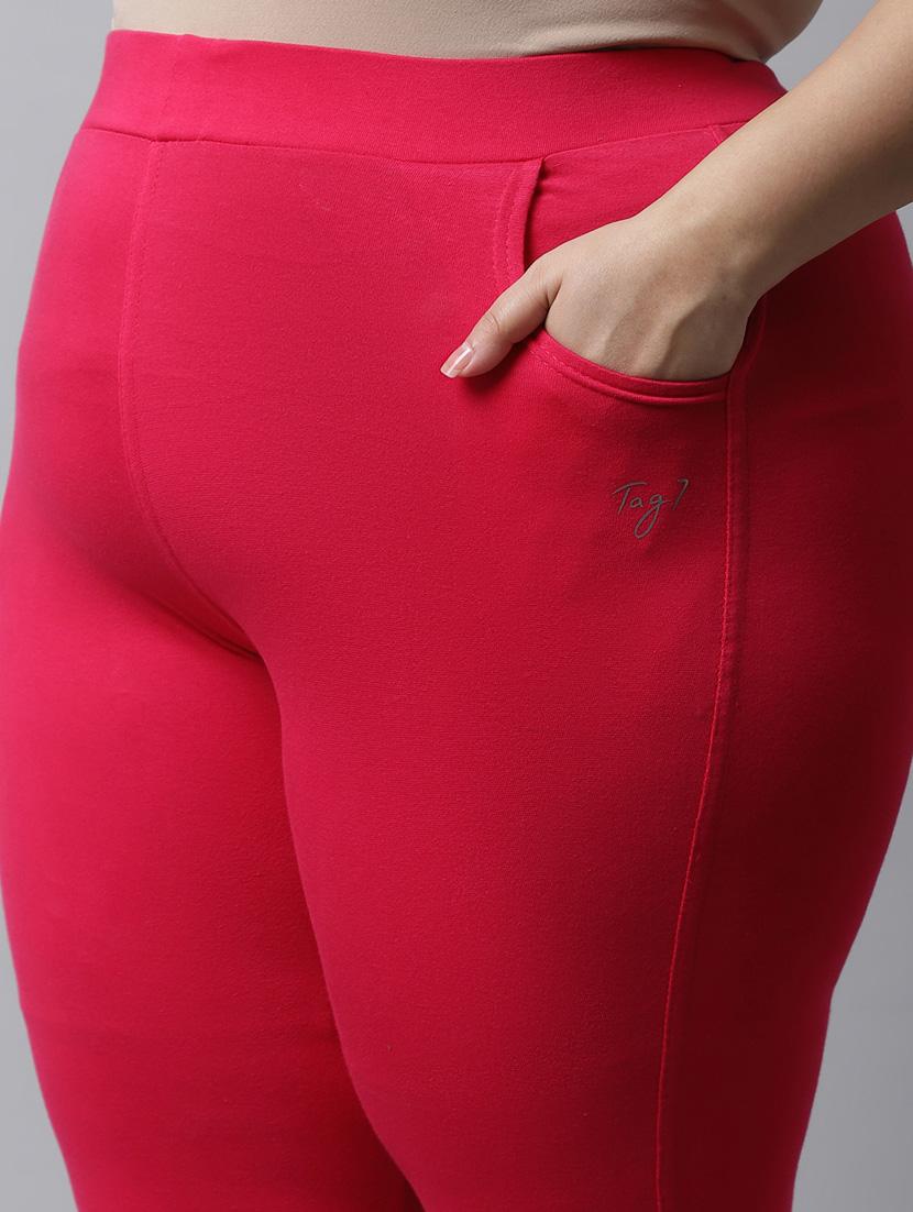 pink cotton leggings - 19915679 - Standard Image - 4