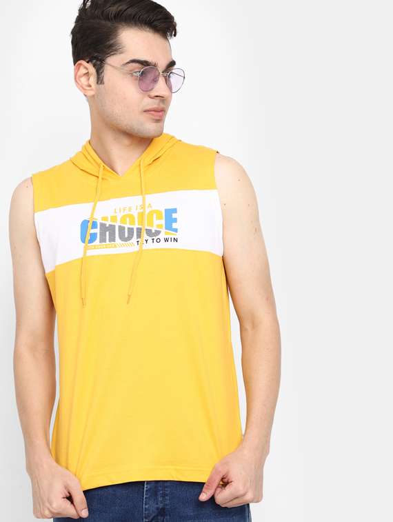 yellow cotton vest - 19915952 -  Standard Image - 1