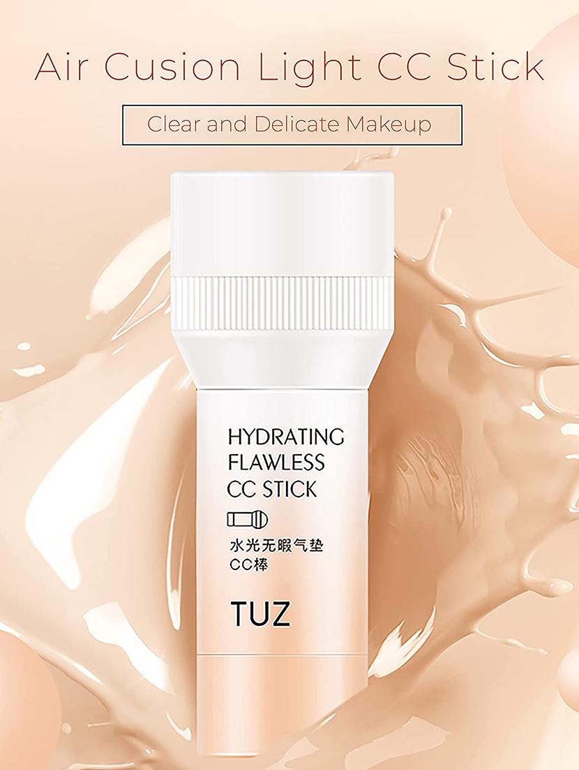 tuz hyderating flawless cc foundation stick with high quality soft puff - 19919275 - Standard Image - 1