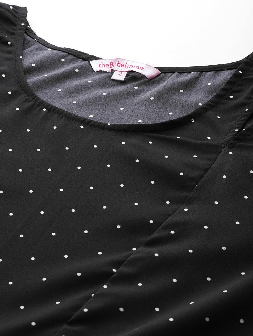 women plus size polka doted top - 19919358 - Standard Image - 4