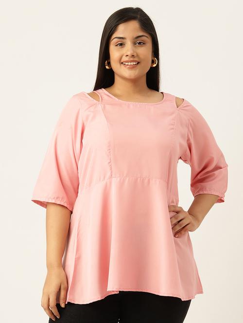 women's a line round neck top - 19919360 -  Standard Image - 0