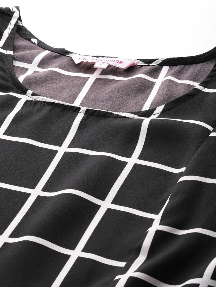 women's a line round neck top - 19919363 - Standard Image - 4