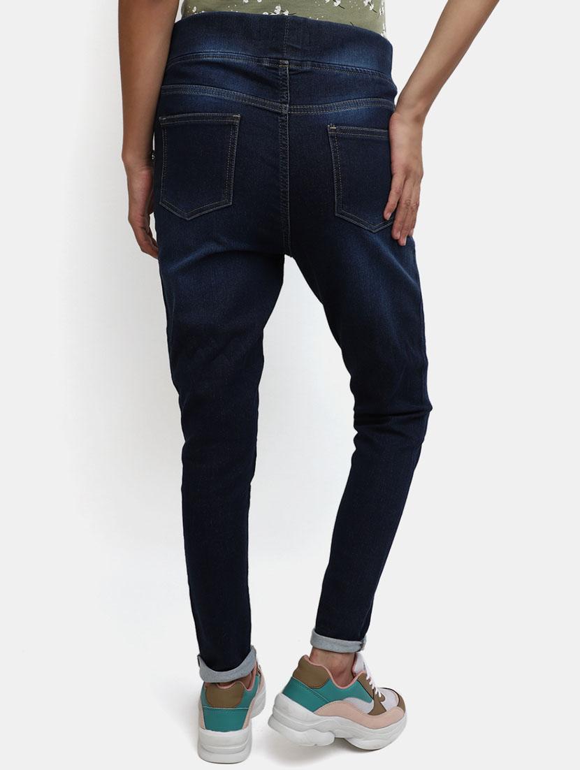 women's plain slim fit jeans - 19919504 - Standard Image - 1