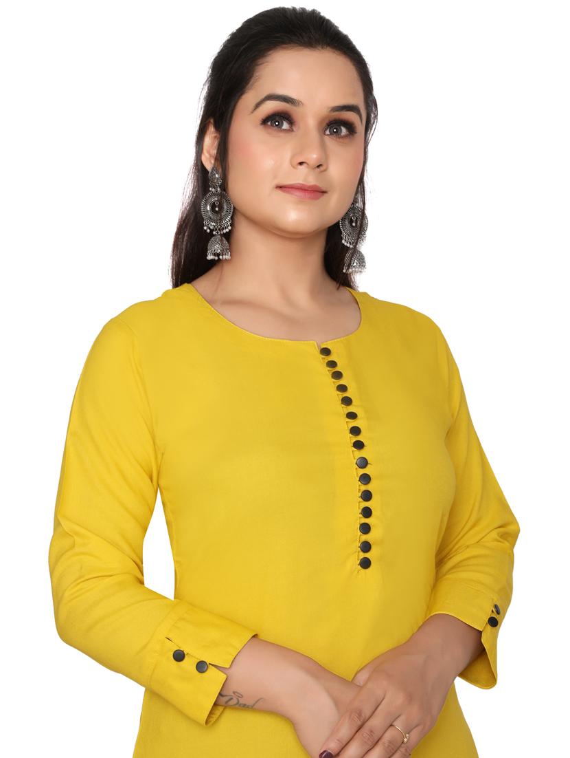 solid straight long kurta - 19919857 - Standard Image - 4