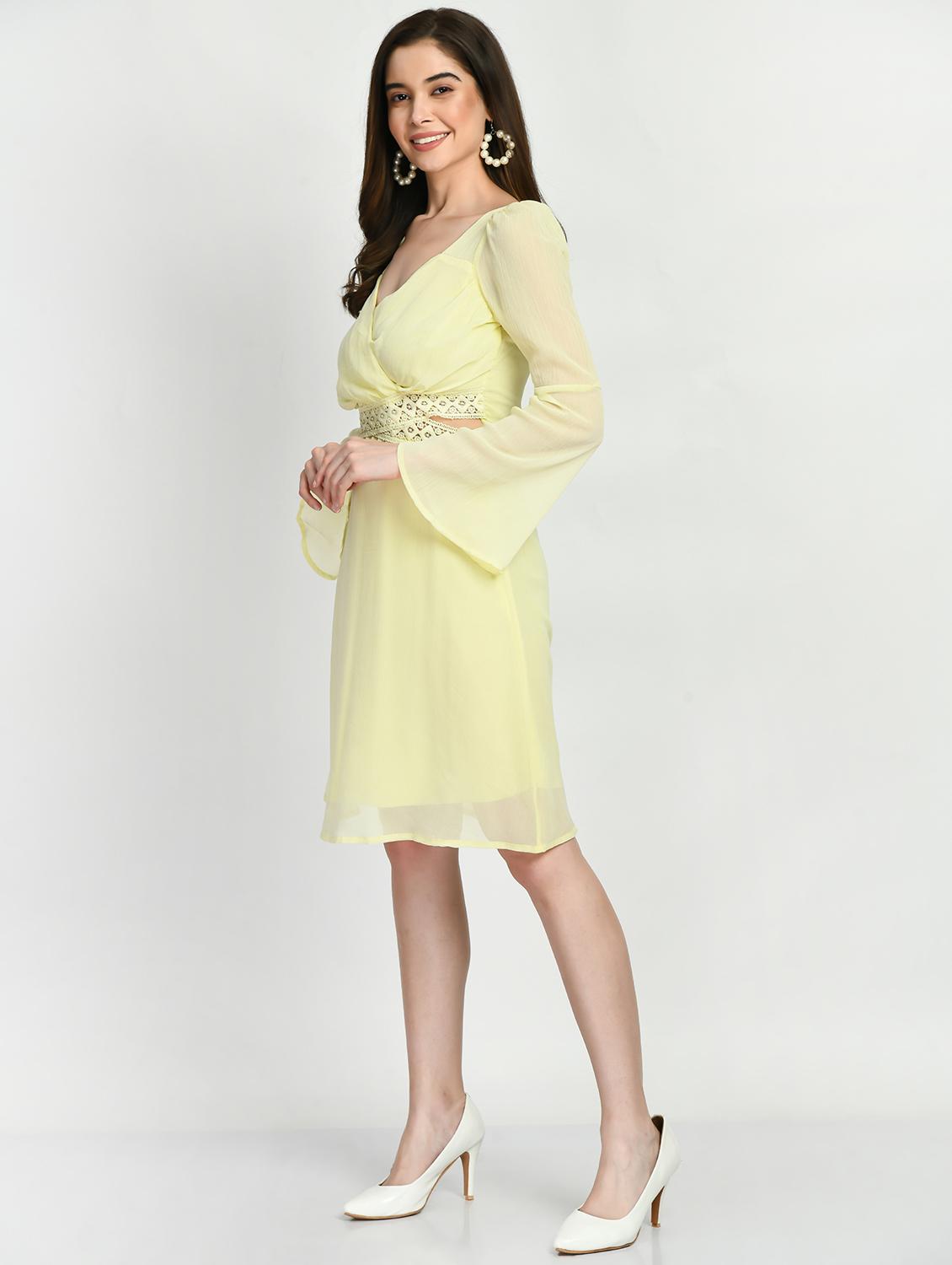 women's solid dress - 19921697 - Standard Image - 1