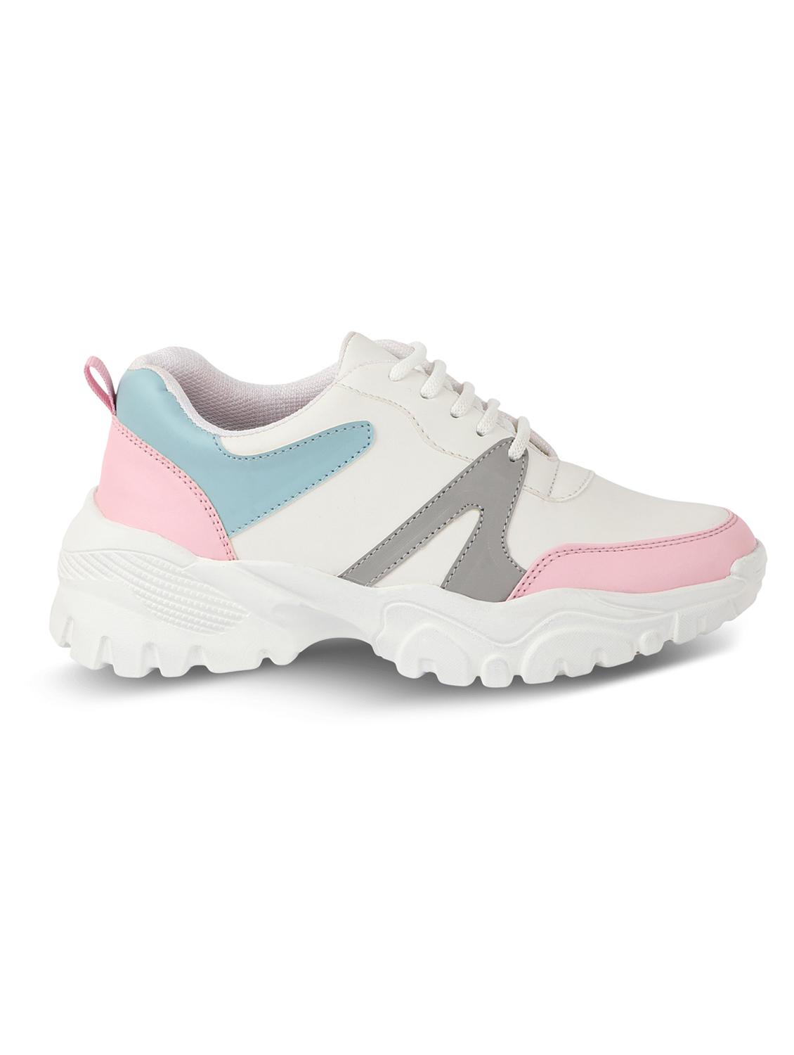 color blocked lace-up sneakers - 19921747 - Standard Image - 1