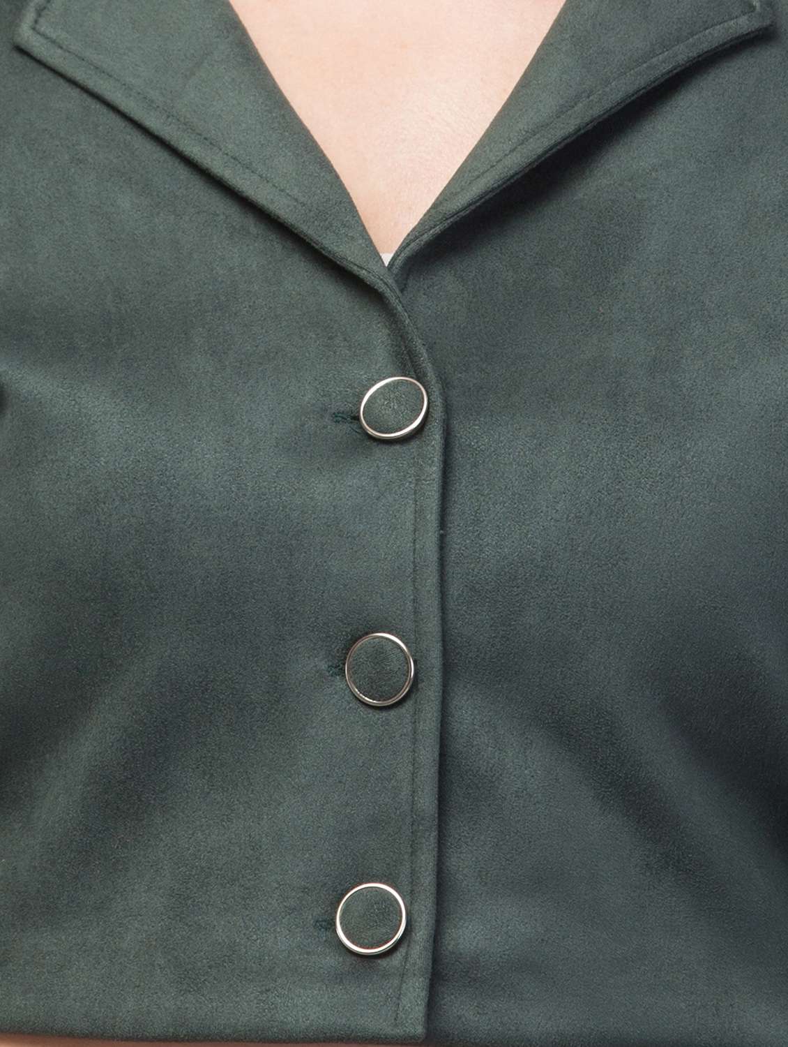 single breasted solid blazer - 19921791 -  Standard Image - 4