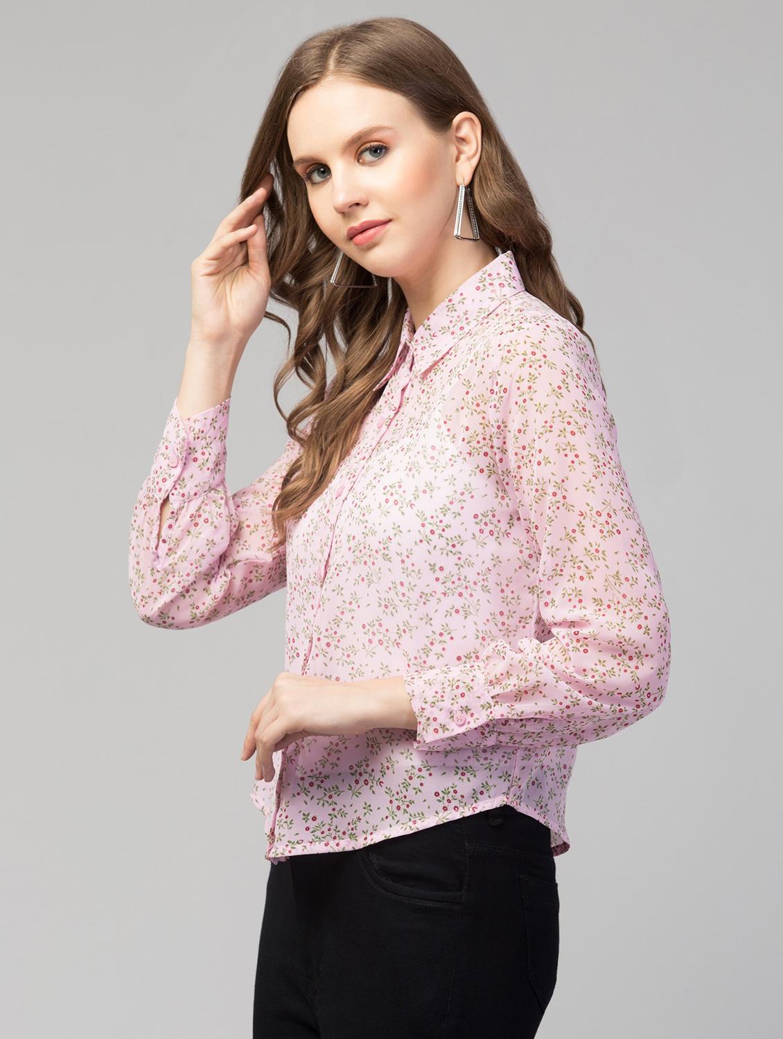 floral printed regular shirt - 19921835 -  Standard Image - 1