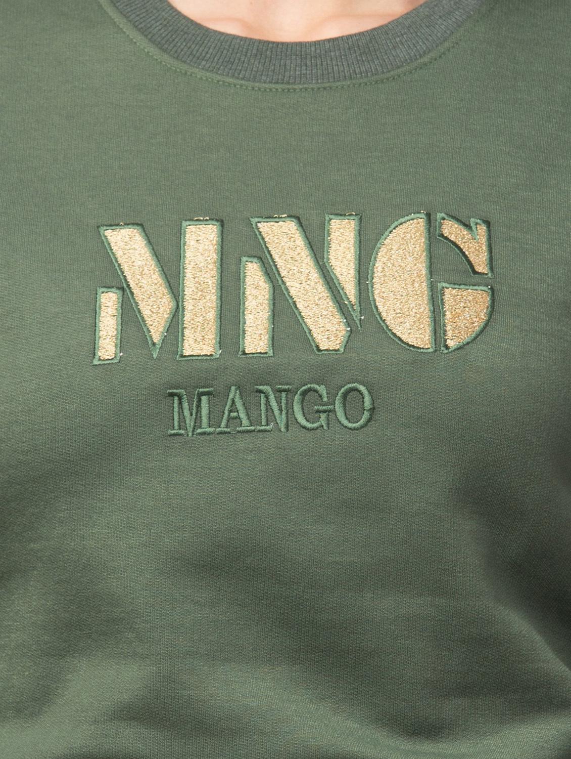 green solid regular sweatshirt - 19921878 - Standard Image - 4
