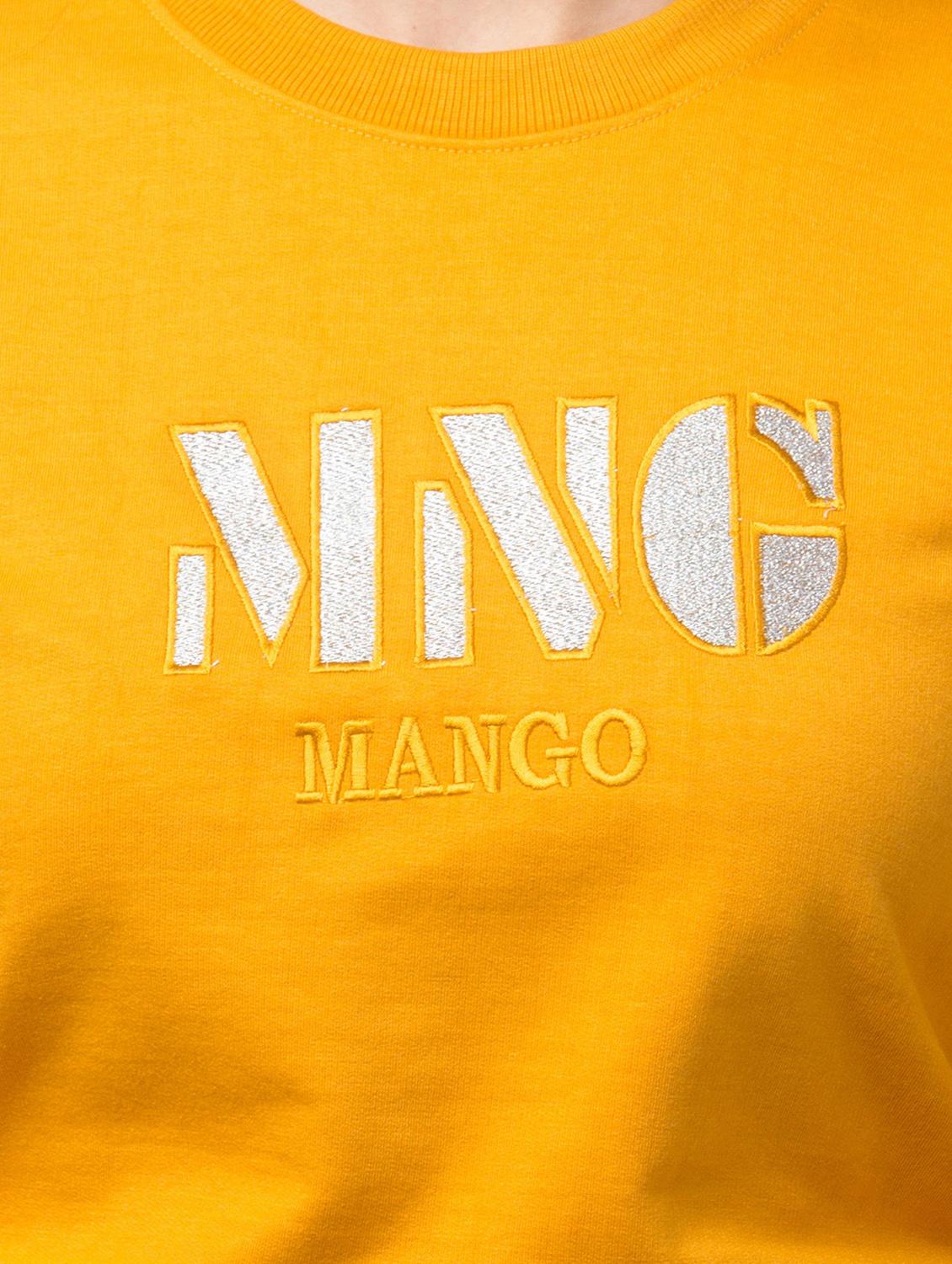 yellow solid regular sweatshirt - 19921883 - Standard Image - 4