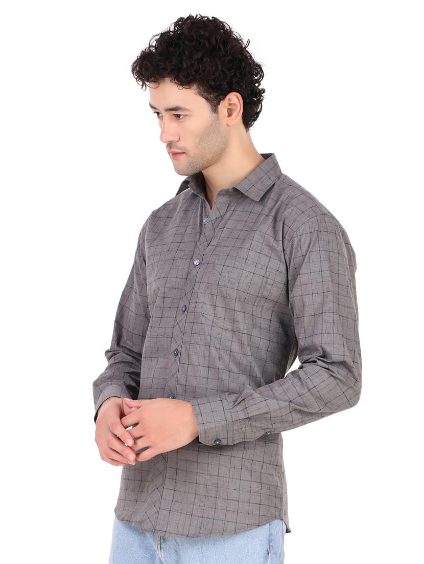 mens checks casual shirt - 19925030 -  Standard Image - 1