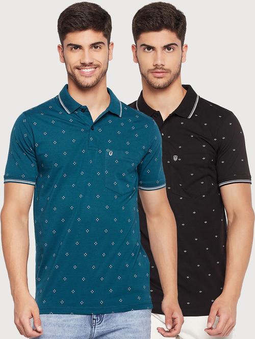 pack of 2 cotton polo t-shirt - 19925198 - Standard Image - 0