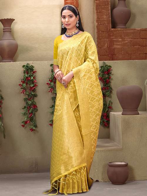women's banarasi saree with blouse - 19925352 -  Standard Image - 0