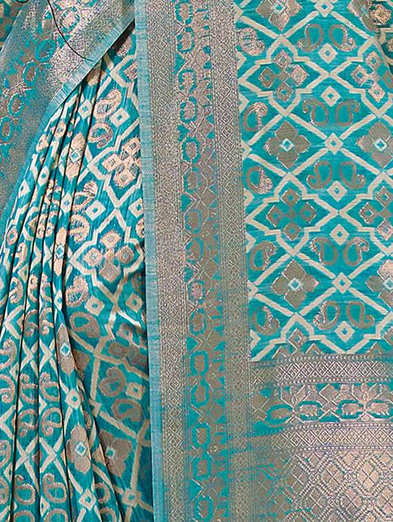 women's banarasi saree with blouse - 19925356 -  Standard Image - 1