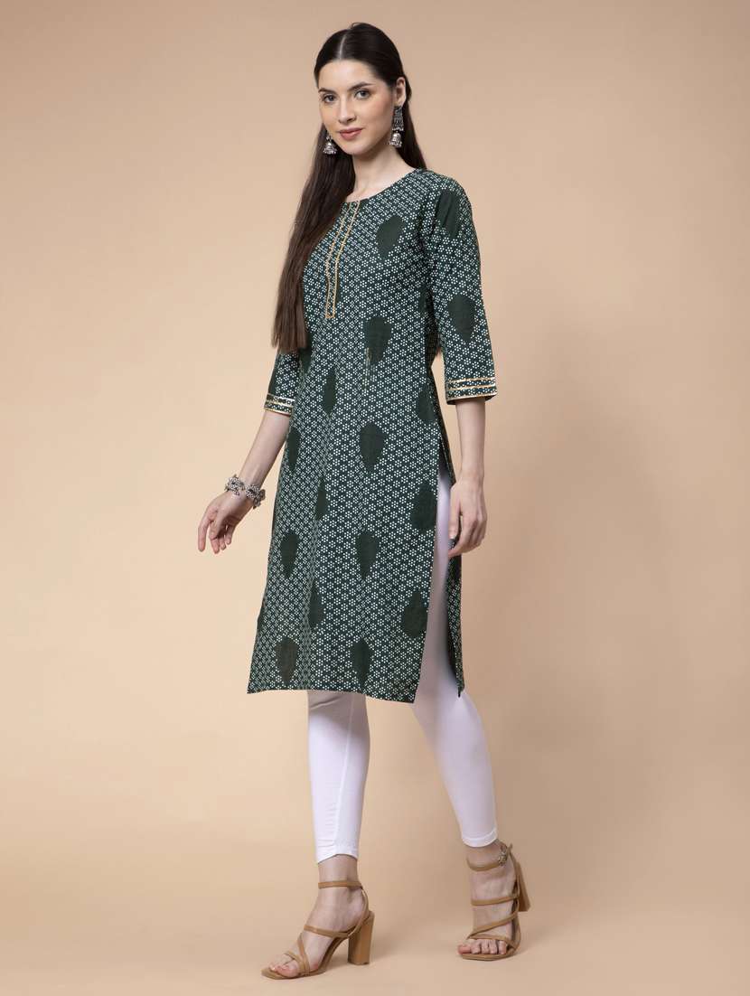 women's straight kurta - 19925633 -  Standard Image - 1