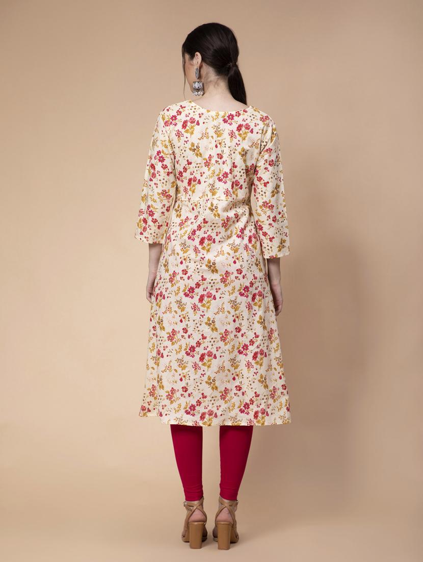 women's a-line kurta - 19925637 - Standard Image - 4