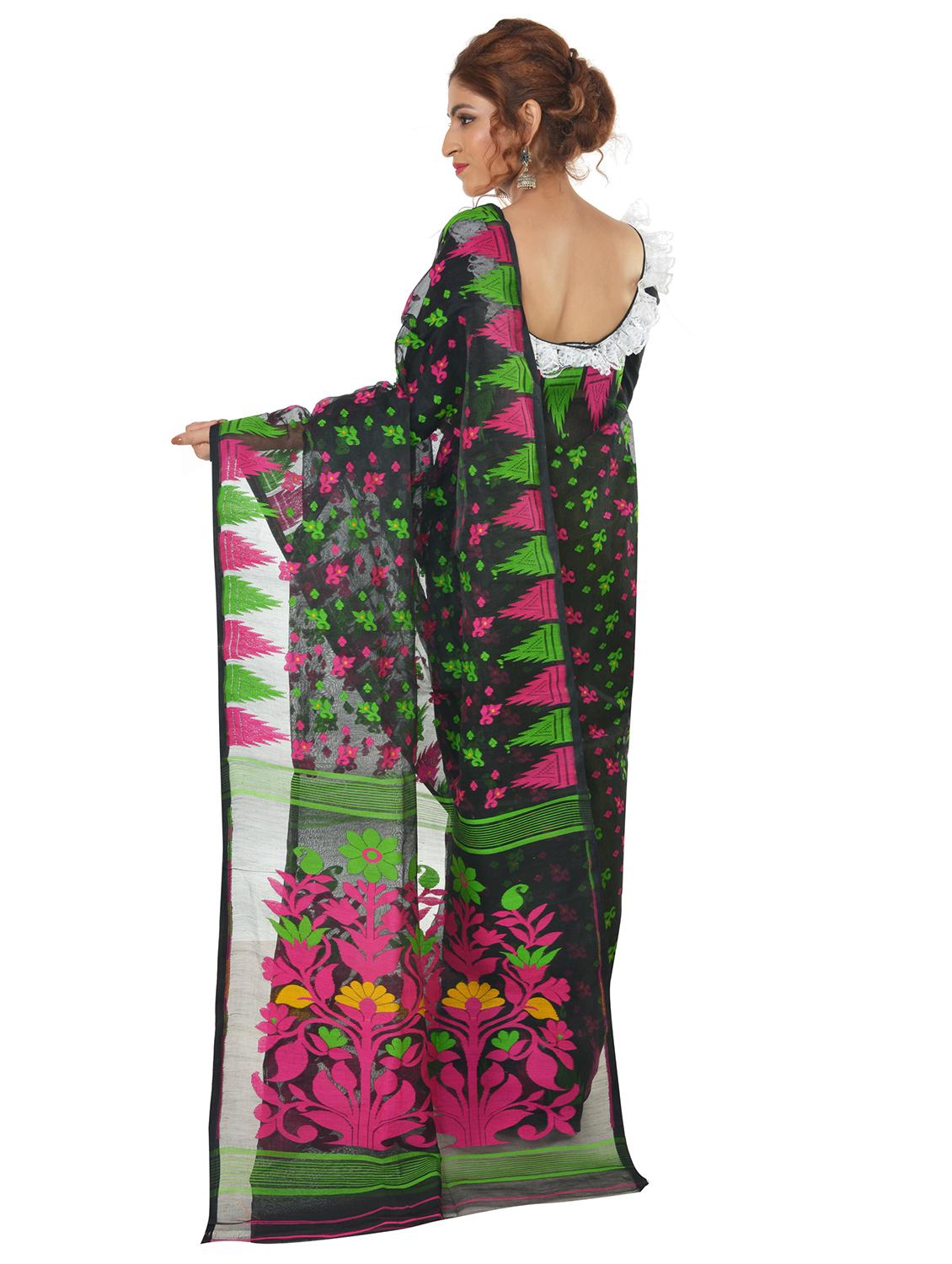 women's self design multi colored saree with blouse - 19925775 -  Standard Image - 1