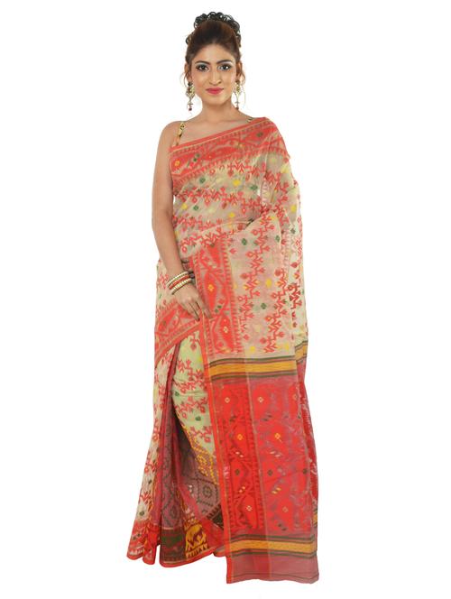 women's self design beige colored saree with blouse - 19925783 -  Standard Image - 0