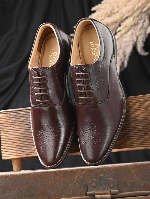 men brown lace up brouges - 19926317 -  Standard Image - 0