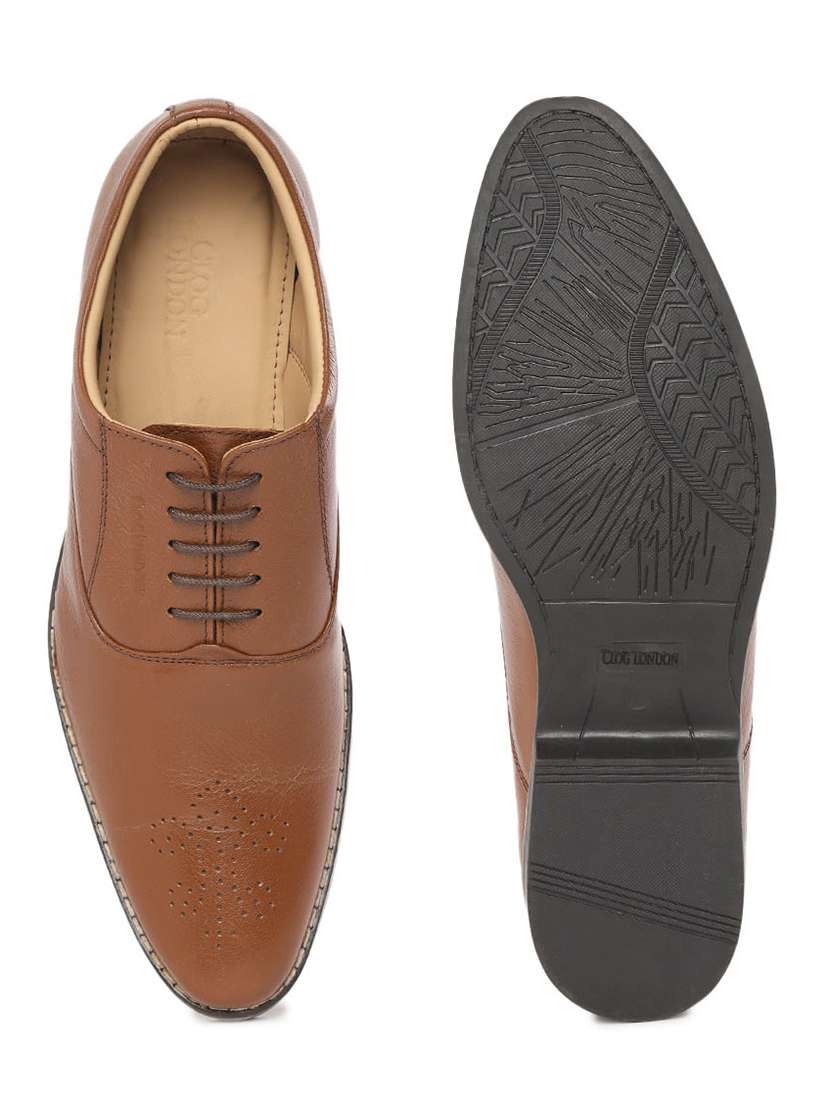 leatherette lace-up brouges - 19926318 -  Standard Image - 4