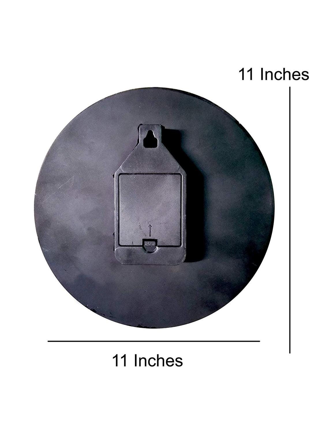 kartik round shape analog wall clock - 19937253 - Standard Image - 4