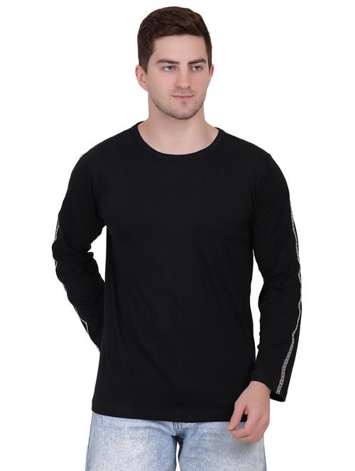 round neck solid regular t-shirt - 19938380 - Standard Image - 0