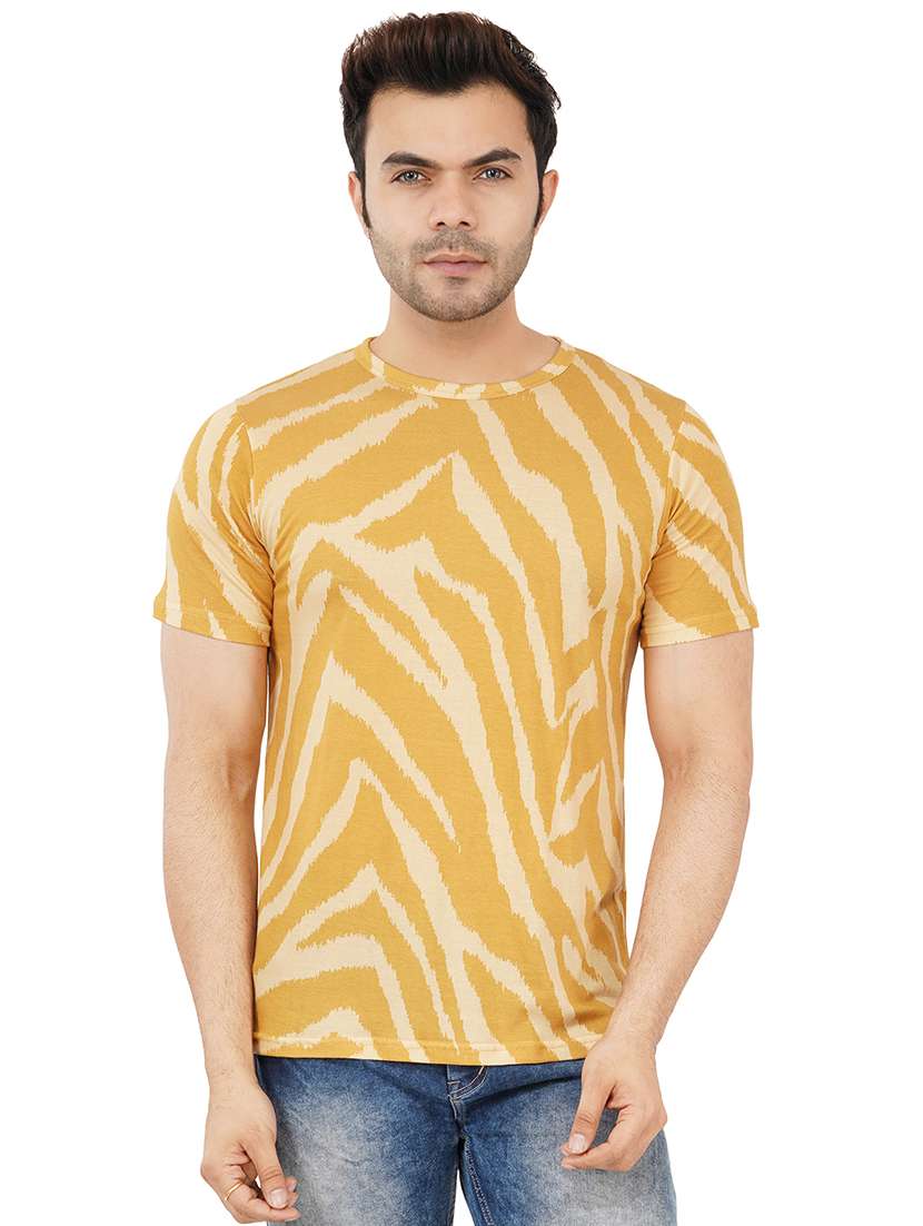 round neck printed regular t-shirt