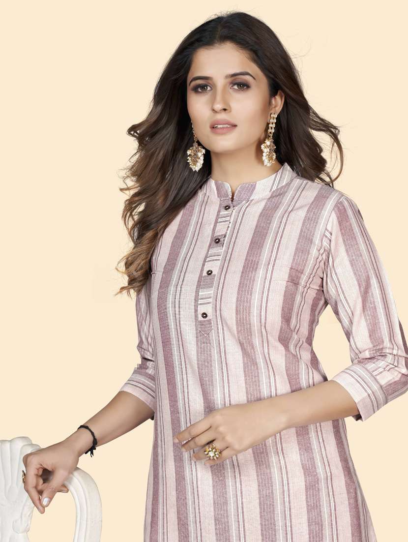 stripes kurta pant set - 19942749 - Standard Image - 4