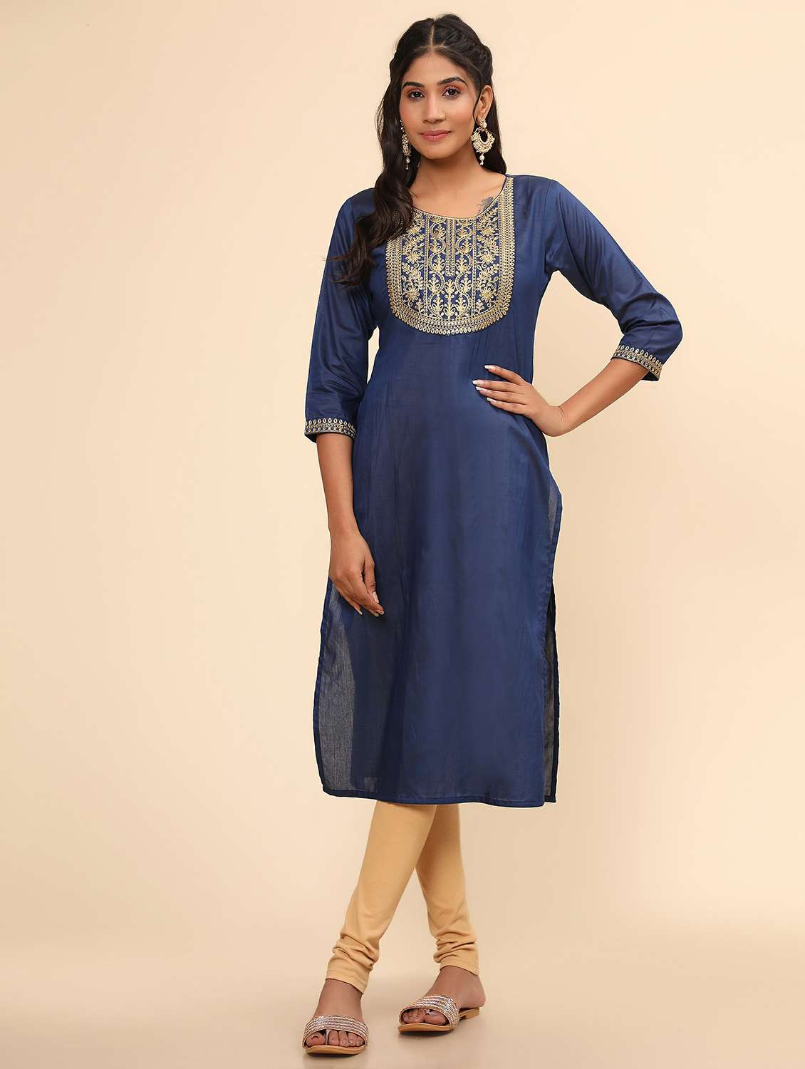 women's straight kurta