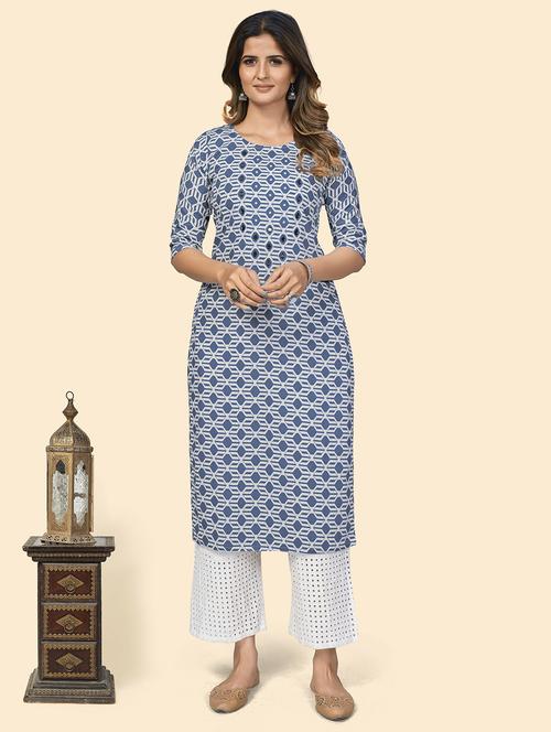women's straight kurta - 19943303 - Standard Image - 0