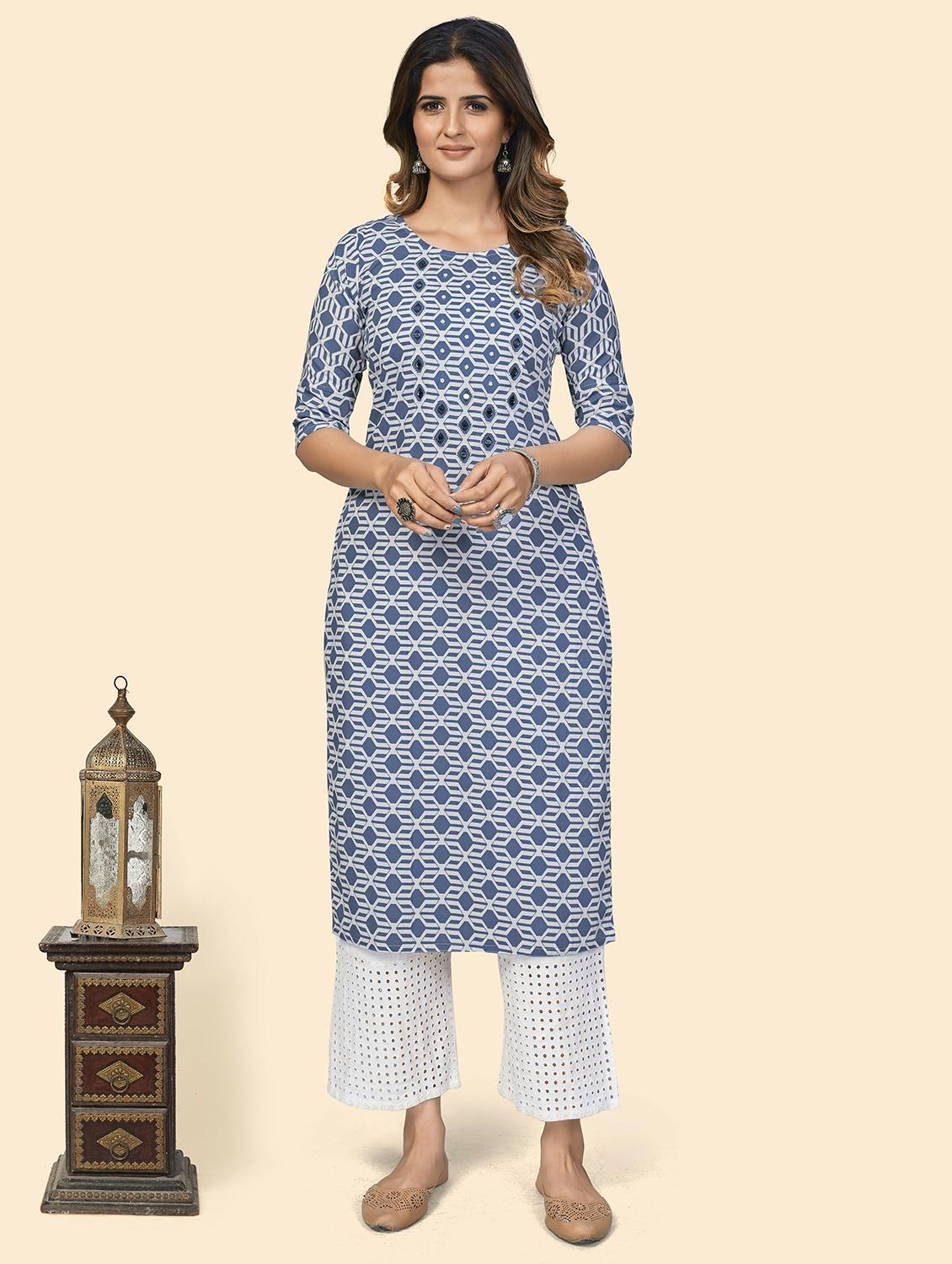 women's straight kurta - 19943303 - Zoom Image - 0