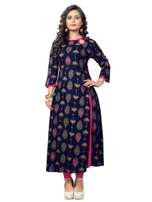 women's a-line kurta - 19943396 - Standard Image - 0