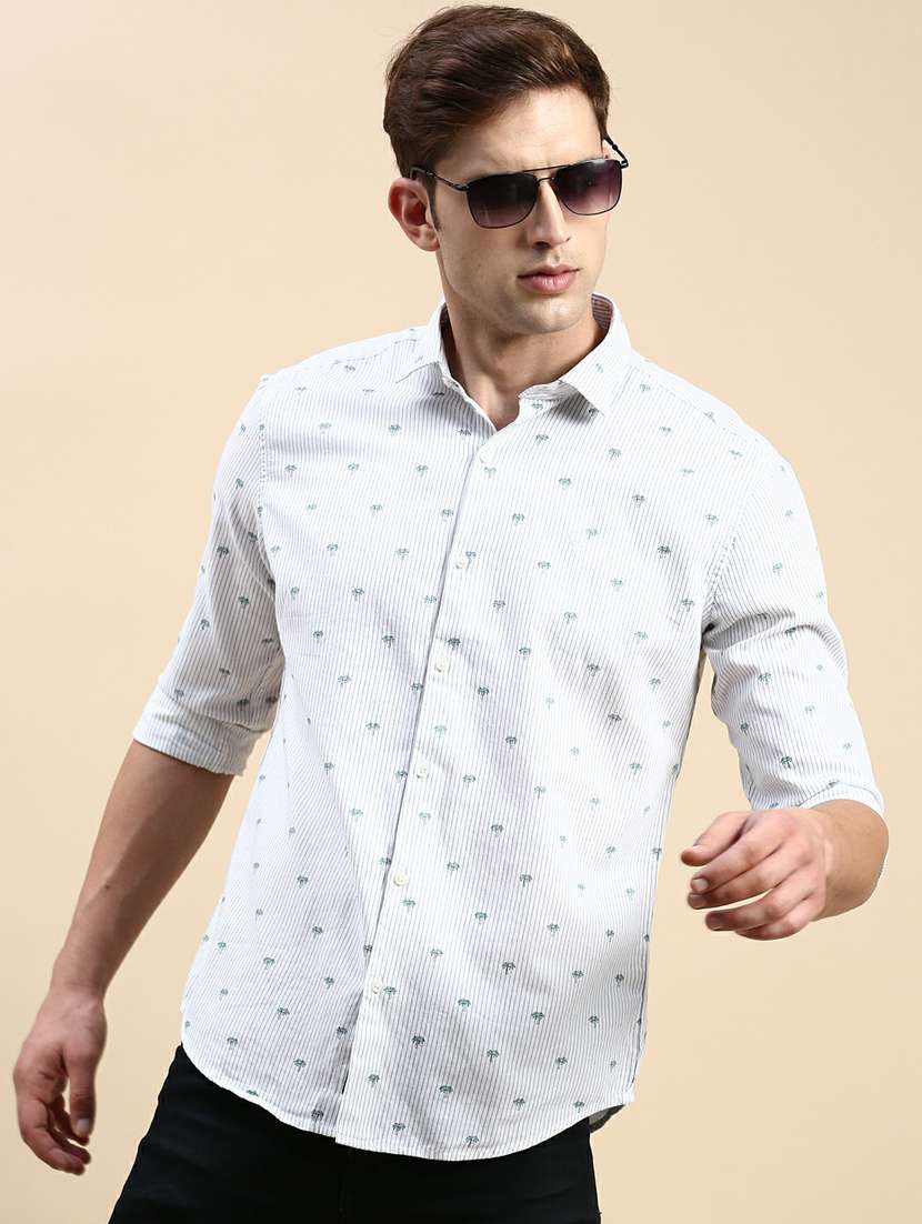 mens stripes casual shirt - 19944502 -  Standard Image - 1