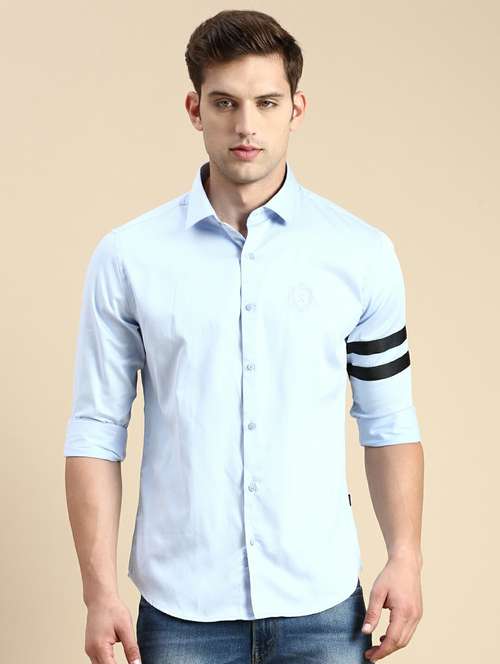mens solid casual shirt - 19944517 -  Standard Image - 0