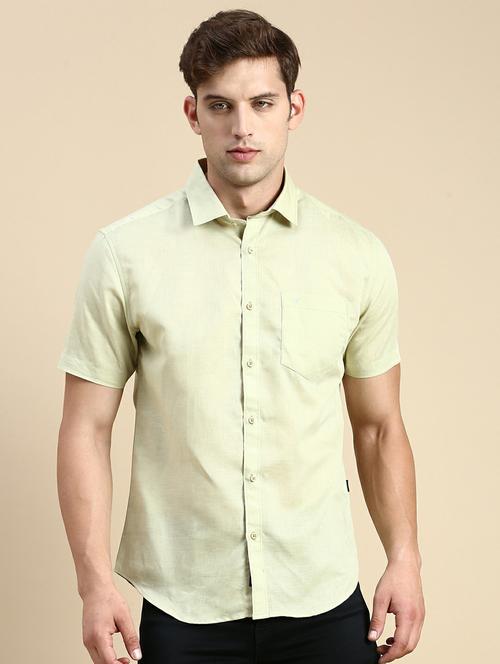 mens solid casual shirt - 19944521 - Standard Image - 0